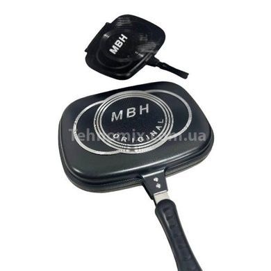 Сковорода гриль двойная Double Grill PAN MBH Original Черная