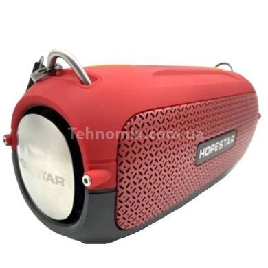 Колонка портативная с подсветкой Hopestar A41 PARTY Красная