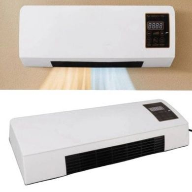 Настінний обігрівач Зима/Літо з пультом керування 2кВт Alfarid Wall Mounted Mobill Air Conditioning Білий