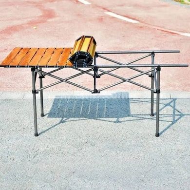 Стол складной туристический 95*55*50см в чехле STD-08 Коричневый