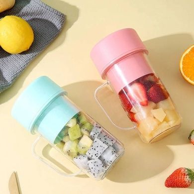 Портативный блендер Portable multifunctional cooking cup Голубой