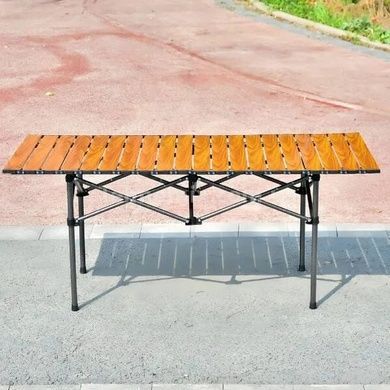Стол складной туристический 95*55*50см в чехле STD-08 Коричневый