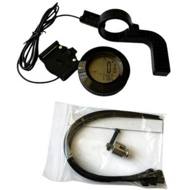 Велокомп'ютер з підсвічуванням дисплея та 22 функціями Waterproof 995/997 Чорний