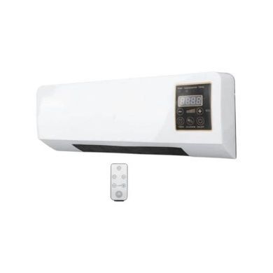 Настінний обігрівач Зима/Літо з пультом керування 2кВт Alfarid Wall Mounted Mobill Air Conditioning Білий