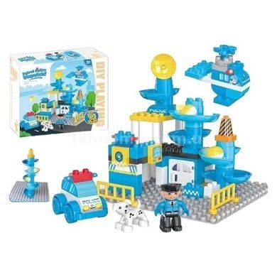 Конструктор дитячий Поліцейський відділ 87 деталей JS 611 B4
