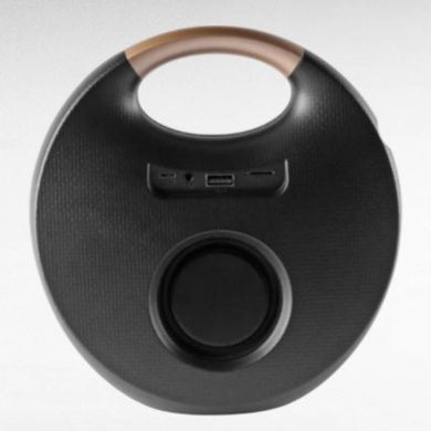 Колонка бездротова акумуляторна portable wireless speaker M1mini 3*40 HS-36 Темно-сіра
