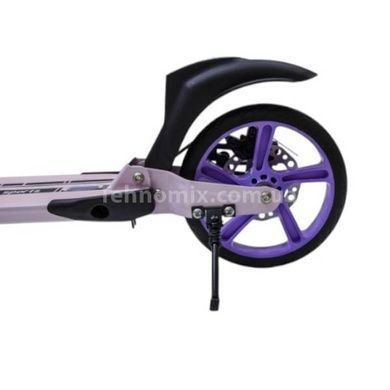 Самокат двоколісний на дискових гальмах Scale Sports SS-04 Фіолетовий