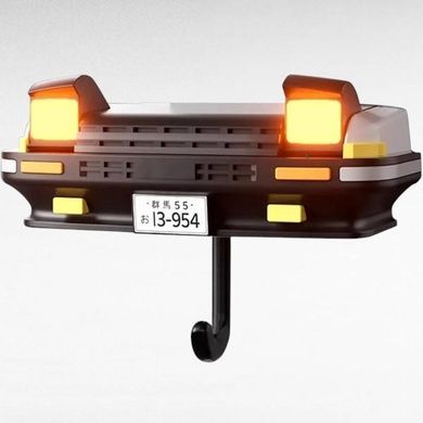 Держатель настенный для ключей Авто с подсветкой фар Trueno Черный