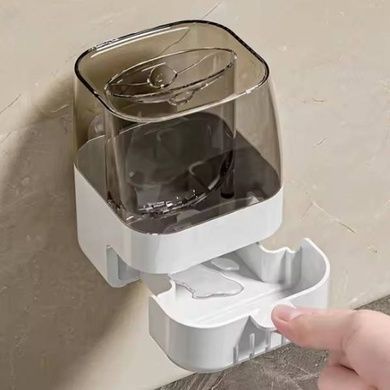 Ершик для унитаза с дозатором для моющего Liquid Toilet Brush Белый