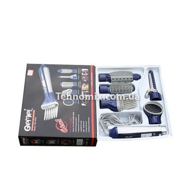 Фен-стайлер для волосся 6 в 1 Gemei GM-4834 550 Вт