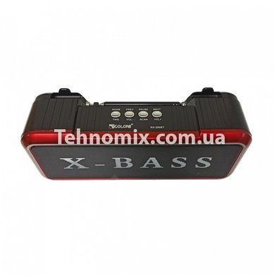 Музыкальная Bluetooth колонка бумбокс Golon RX-200BT Красная