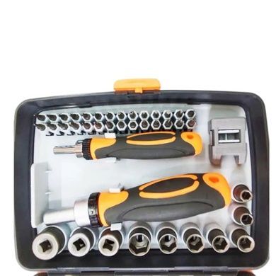 Набір викруток з тріскачкою та насадками 68в1 Torx RATCHET