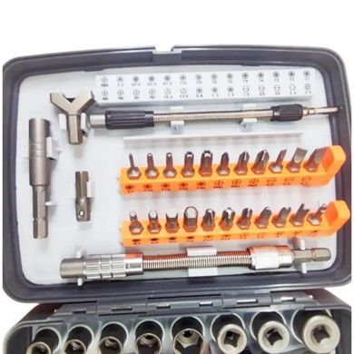 Набір викруток з тріскачкою та насадками 68в1 Torx RATCHET
