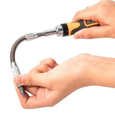 Набір викруток з тріскачкою та насадками 68в1 Torx RATCHET