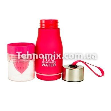Спортивная бутылка-соковыжималка H2O Water bottle Красная