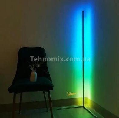 УЦІНКА! Лампа світлодіодна RGB підлогова кутова з пультом керування STEND 1,2 м