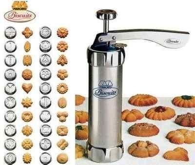 Металевий кондитерський шприц прес Biscuits №K12-65 для печива
