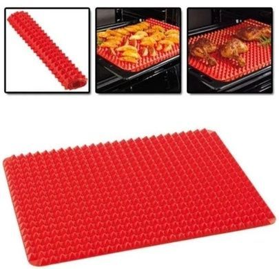 Силіконова форма для випікання PYRAMID PAN 40X25CM Червона