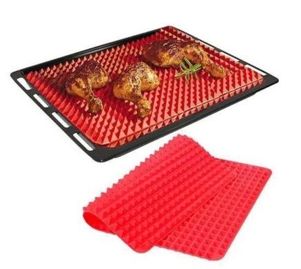 Силіконова форма для випікання PYRAMID PAN 40X25CM Червона