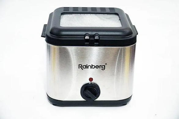 Фритюрниця Rainberg RB-2219 з кришкою 3200 Вт
