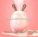 Зволожувач повітря і нічник 2в1 Humidifiers Rabbit Рожевий