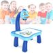 Дитячий стіл для малювання зі світлодіодним підсвічуванням Project Painting Блакитний