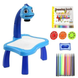 Дитячий стіл для малювання зі світлодіодним підсвічуванням Project Painting Блакитний