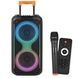 Колонка портативная аккумуляторная USB TF MicroSD Bluetooth Wireless Speaker TTD-2821 Черная