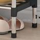 Стелаж для зберігання взуття 8 полиць Shoe rack XL-855 Чорна
