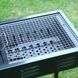 Мангал складаний 30*66*60см +решітка, деко, щипці BARBECUE CA-03-1 Чорний