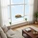 Лежанка для кошек на окно с присосками Window Mounted Cat Bed Голубая