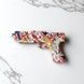 Пистолет с орбизами зарядка USB Water gun WH74 Красный с синим