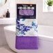 Комплект для ванной 2в1 шторка для душа 180*180см + коврик 40*60см Shower curtain W-6 Фиолетовый