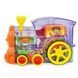Детская игрушка музыкальный паровозик с домино DOMINO Happy Truck