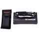 Нож многофункциональный туристический мультитул Traveler 11см MS001 Black/Blue/Red Черный