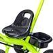 Велосипед детский трехколесный с родительской ручкой Scale Sports Зеленый