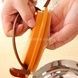 Ланч-бокс трёхъярусный с ручкой 2,1л Мишка Светло-коричневый