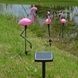 Декор садовый Фламинго 3шт светящиеся на солнечной панели FLAMINGO OUTDOOR SUPERLED Розовые