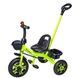 Велосипед детский трехколесный с родительской ручкой Scale Sports Зеленый