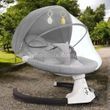 Укачивающий центр колыбель детская WX-088A Белый с серым