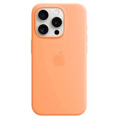 Чехол для смартфона Silicone Full Case AAA MagSafe IC for iPhone 15 Pro Max Orange