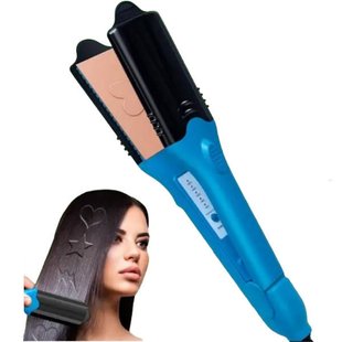 Щипці для випрямлення волосся з фігурними насадками + рукавичка Hair Style XL-619