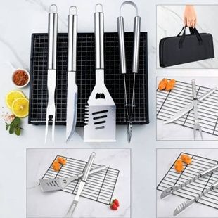 Набор для BBQ 4 предмета в сумке на молнии