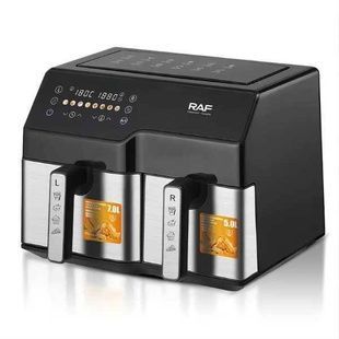 Воздушная фритюрница цифровая RAF R5342 7л+5л