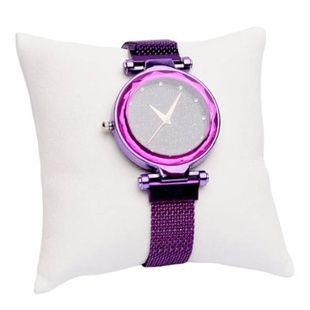 Часы женские на магнитной застежке Starry Sky Watch Фиолетовые