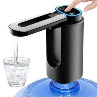 Помпа-дозатор акумуляторна для води water pump XL-1286 Чорна