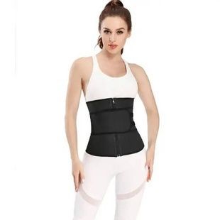 Утягивающий пояс для похудения Waist training corset Черный S