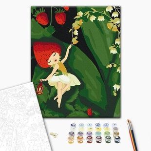 Картина за номерами Фея Земляничка &copy; Alena Dirizhenko KBS0118