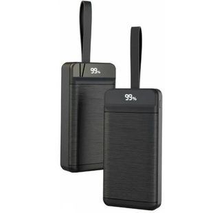 Power bank з дисплеєм 40000mAh XO PR157 PD20W/QC22.5W Чорний