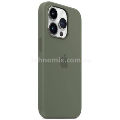 Чехол для смартфона Silicone Full Case AAA MagSafe IC for iPhone 14 Pro Olive
